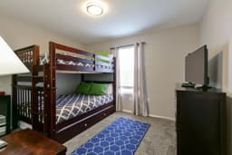 Charming 3BR Retreat | Views — Bunk room