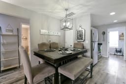 Charming 3BR Retreat | Views — Dining room