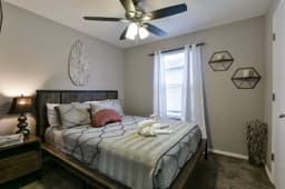 Charming 3BR Retreat | Views — Queen bedroom